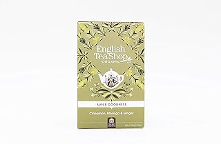 English Tea Shop Organic Cinnamon/Moringa and Ginger - 20 Tea Bag Sachets, 35 g