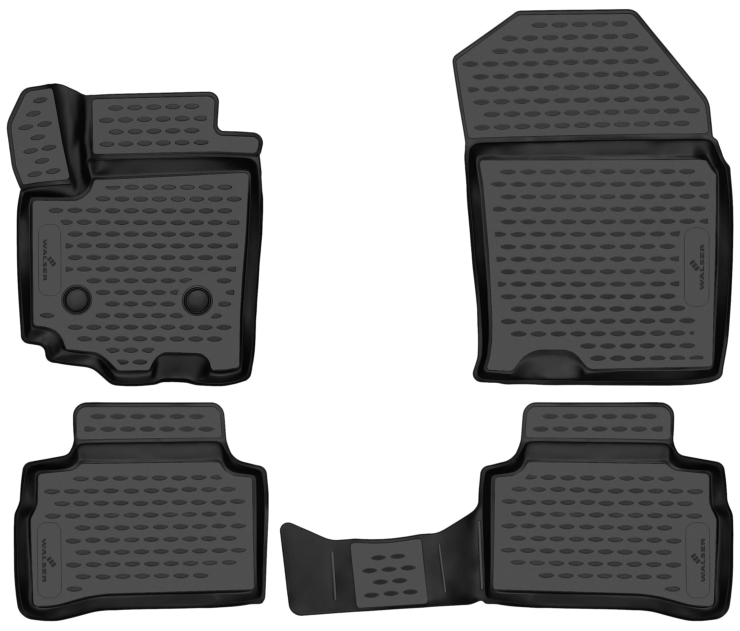 WALSER Tappetini in gomma per auto XTR su misura compatibile con Suzuki Vitara 02/2015 - Oggi