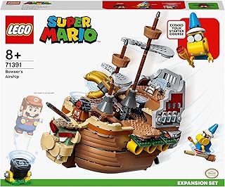 LEGO 71391 Super Mario Bowserâ€™s Airship Expansion Set