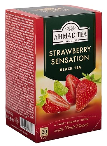 Vista 260 de Ahmad Tea s - Té negro de mango 1.4oz - 20 bolsas de té