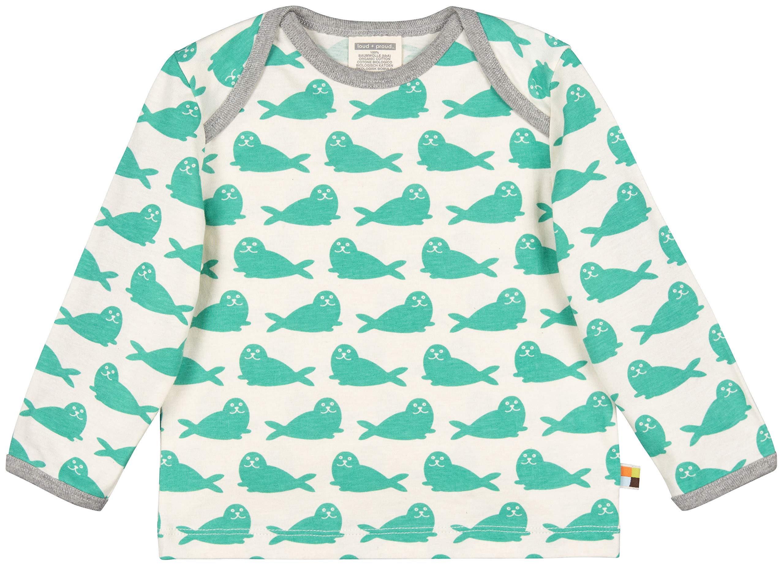 Organic Cotton Longsleeve Bio Baumwolle Boy's Shirt Druck Aus Bio