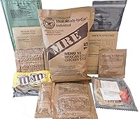 Vista 5 de MREs (Meals Ready-to-Eat) Genuine U.S. Military Surplus (1 Pack) Assorted Flavor