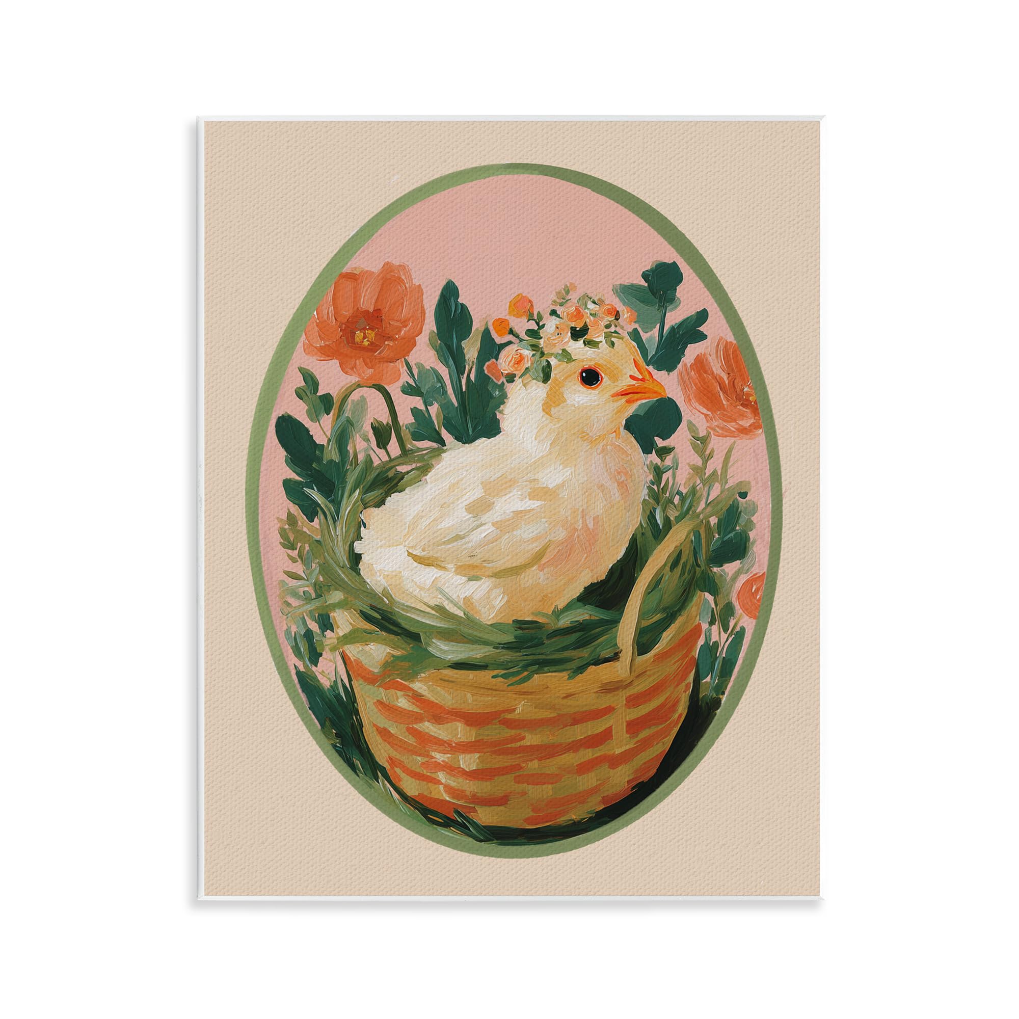 Stupell Industries Unframed 'Bloom Nest Chick'| Wall Plaque Art