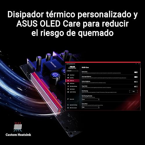 ASUS ROG Swift OLED PG32UCDP 32", 4K 240Hz ou FHD 480Hz, 0,03 ms (GTG), G-Sync®, dissipateur Thermique, OLED Care, AI Assistant, DisplayHDR™ 400 True Black, 99% DCI-P3, 10 Bits, Type-C® 90W PD - 7