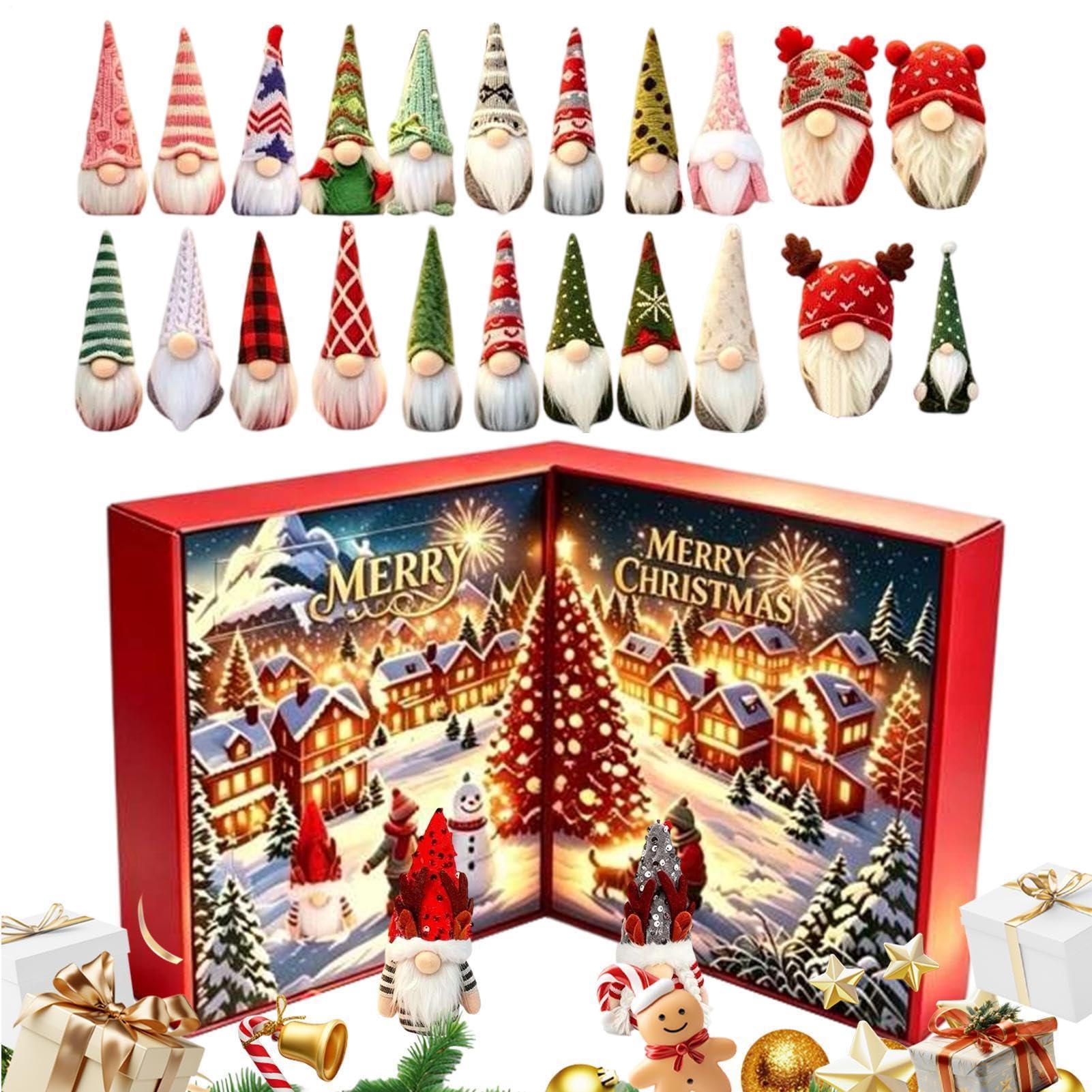 Countdown-Adventskalender bis Weihnachten Niedliche weihnachtliche