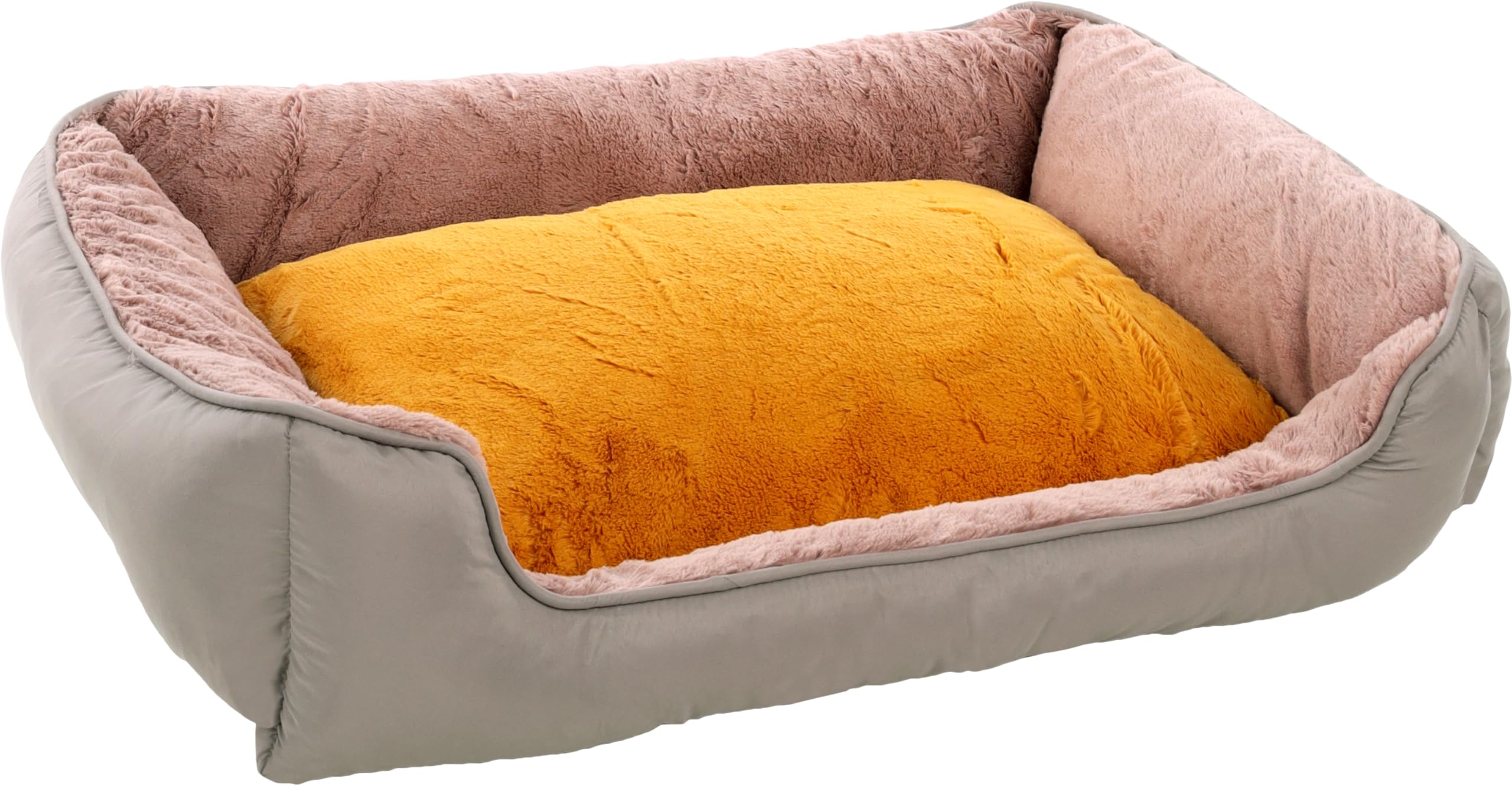 Flamingo Basket Oddi Rectangle Ochre 80x67x22cm