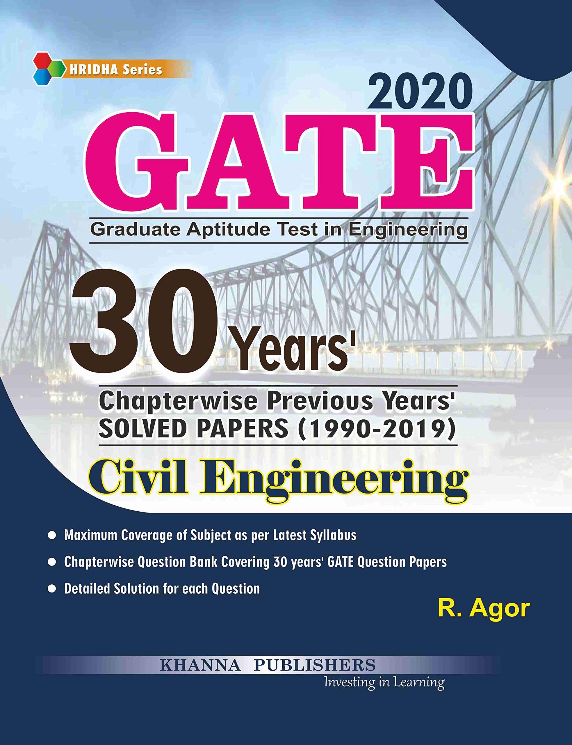 E_Book GATE Civil Engineering Chapter-wise Previous Years Solved Papers
