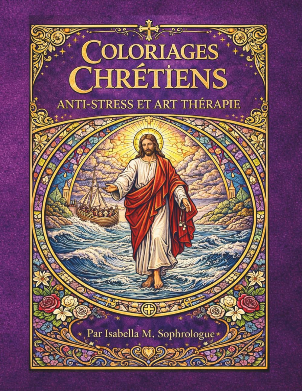 Coloriages Chrétiens: anti-stress & Art Thérapie, Tome 2