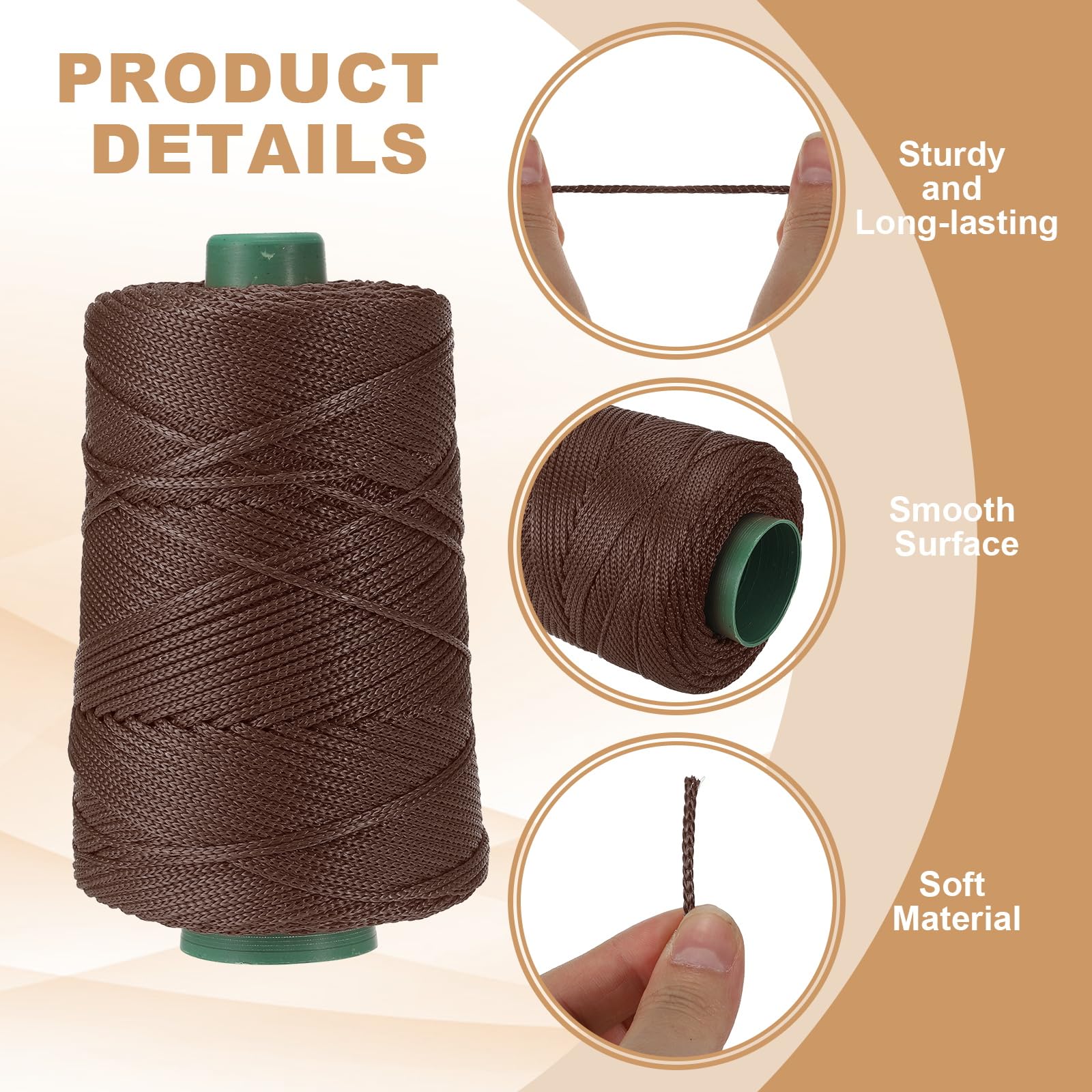 YELARXI Polyester Macrame Cord - Image 3