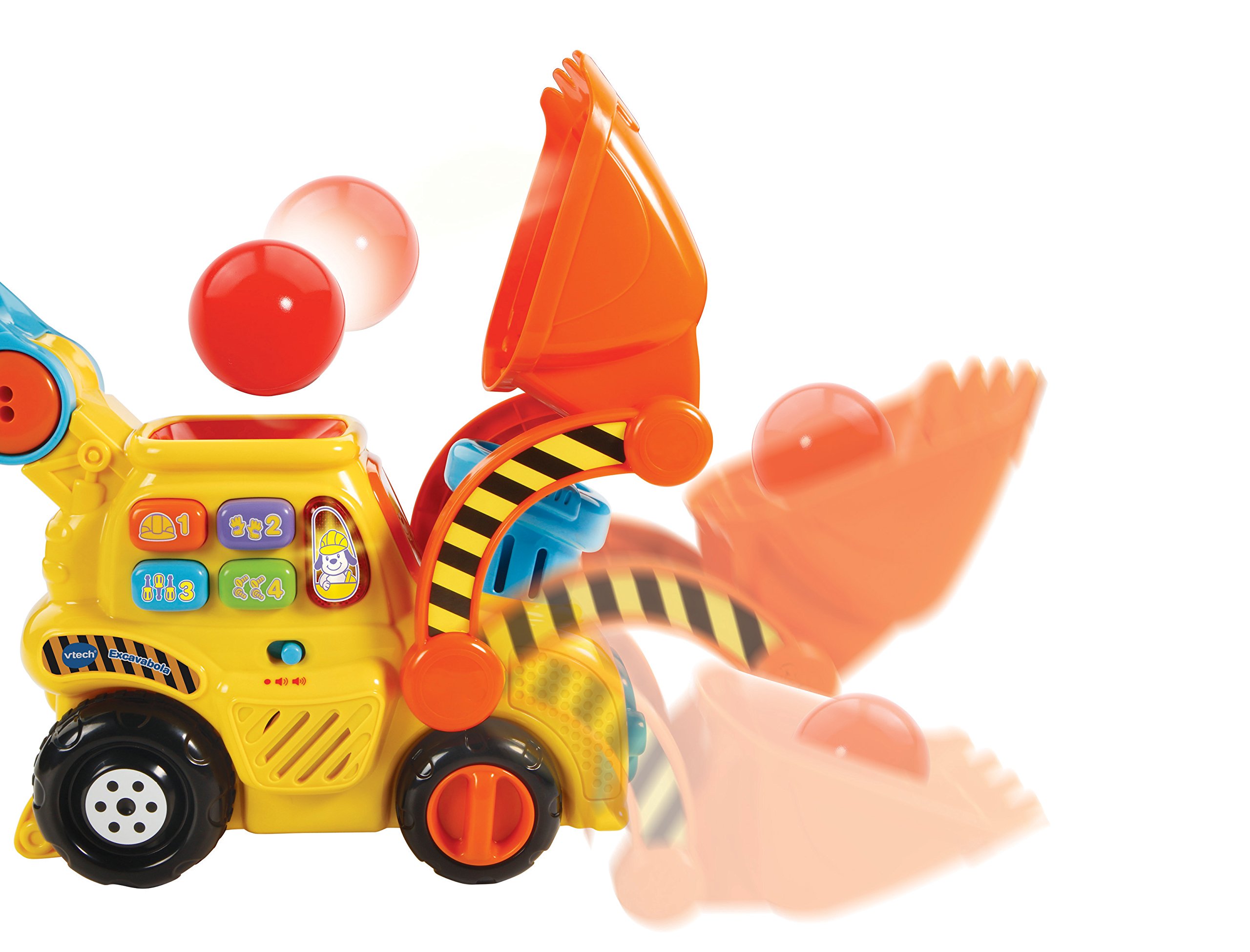 VTech Baby – excavabola, escavadora interactif pour l'apprentissage à Travers des activités éducatives (Vtech 3480 – 506022)