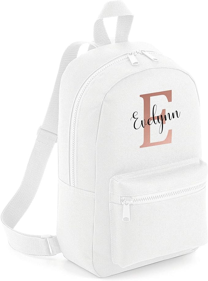 kids initial backpack