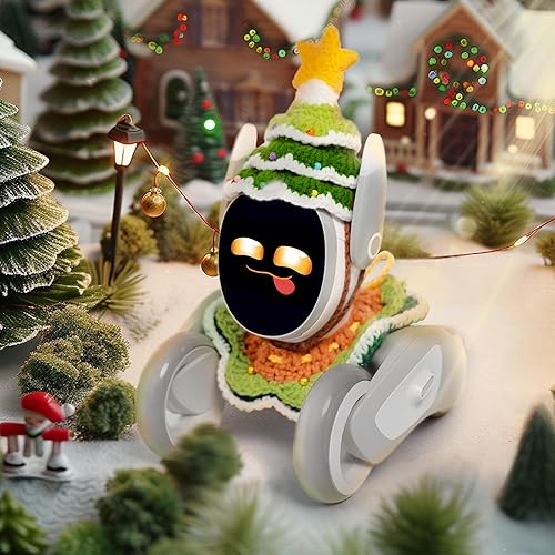 Miniatura 5 de Atuendo tocado y cuello de ganchillo hechos a mano para un encanto divertido durante todo el año, transforma a tu compañero inteligente con