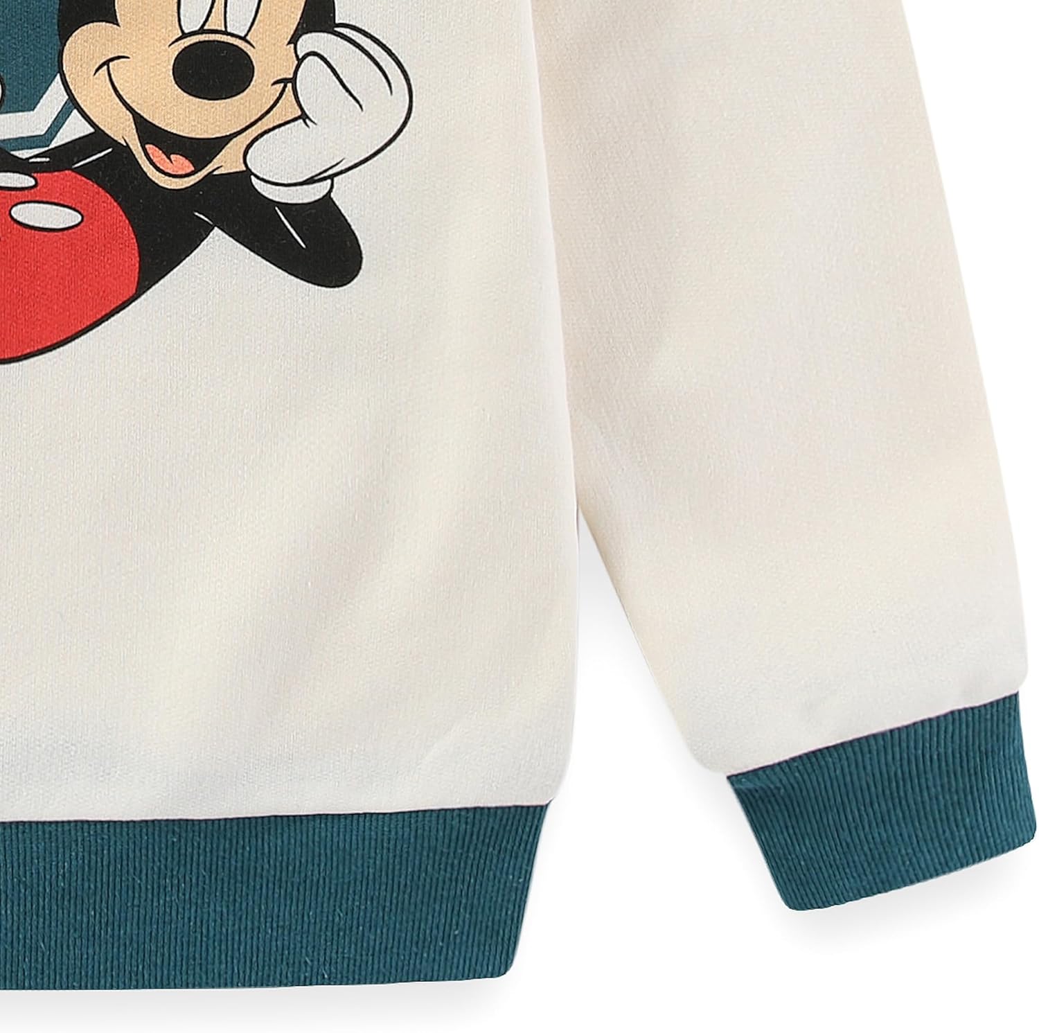 Disney Mickey Mouse Boys 2 Piece Sweatshirt and Pants Set for Toddler and Big Kids - Image 8