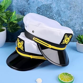 帽子 kijimatakayuui SAILOR HAT IFJJ sailor hat,boat captain hat,Navy Hat,yacht captain hat for