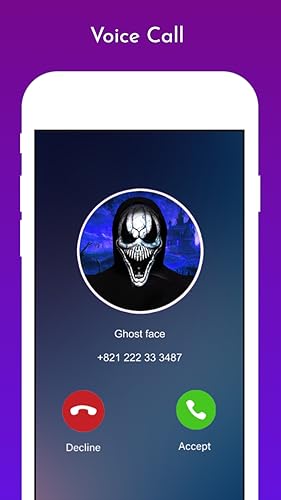 Halloween Creepy Call : Scary Ghost Face call Prank