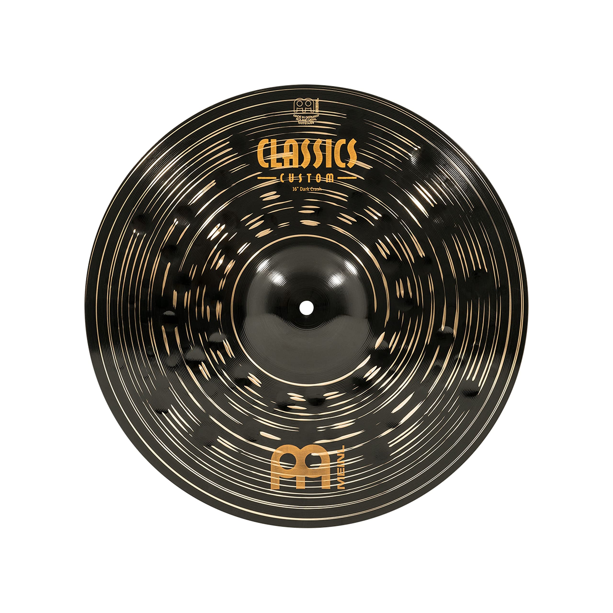 Meinl Classics Custom 16" Crash Cymbal Size 16 Dark Cc16dac