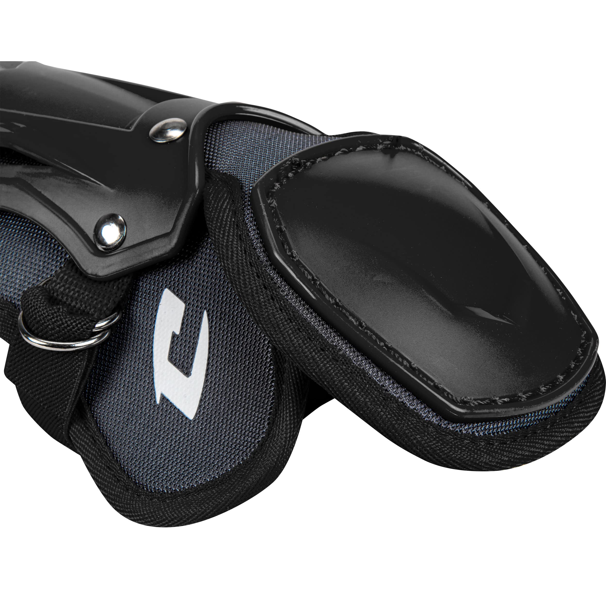 Champro Optimus Pro - Espinillera (13,5 cm), color negro