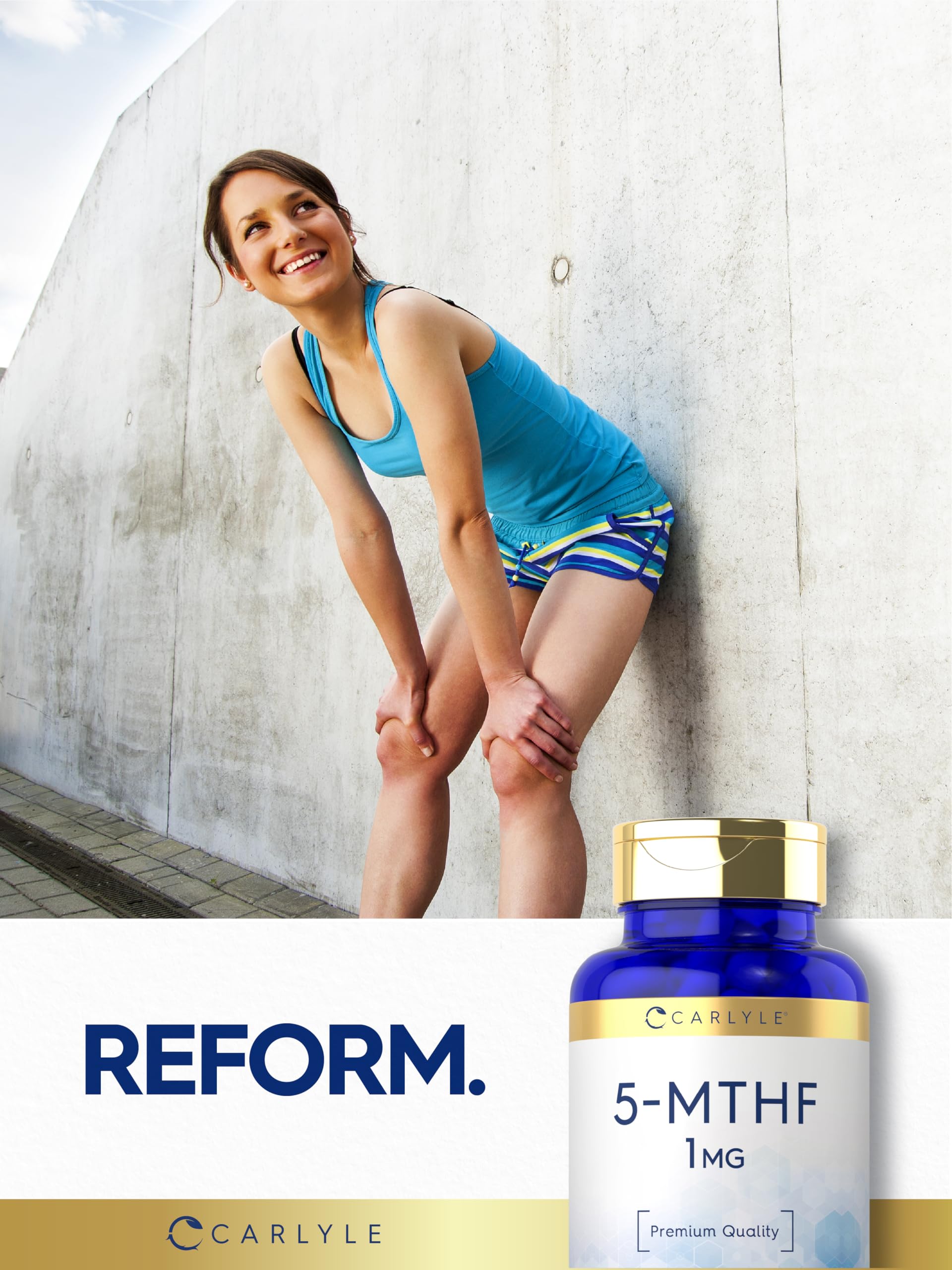 Carlyle 5-MTHF L Methylfolate 1mg | 120 Capsules — Amazon image 7
