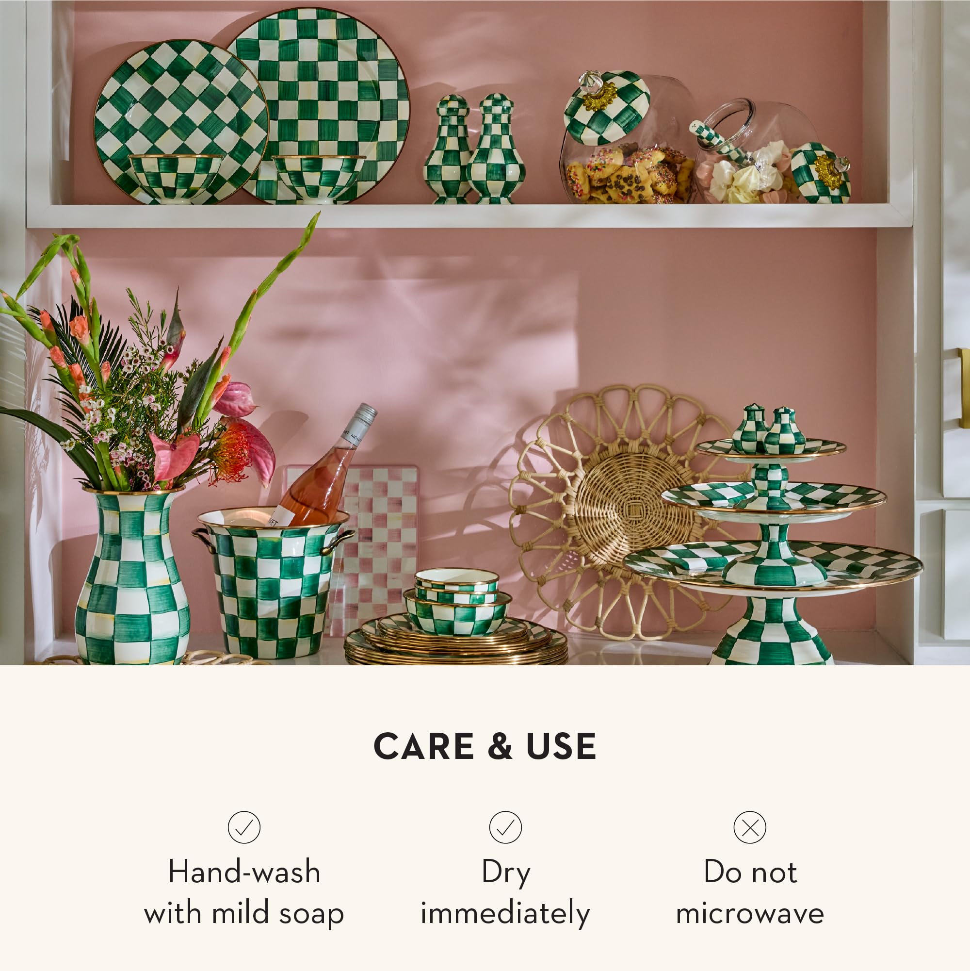 Amazon.com: MACKENZIE-CHILDS Enamel Colander, Decorative Kitchen