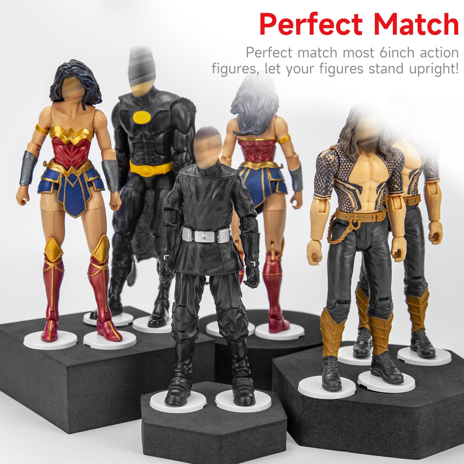 Amazon.co.jp: SIXPOINTS 6インチ アクションフィギュアスタンド