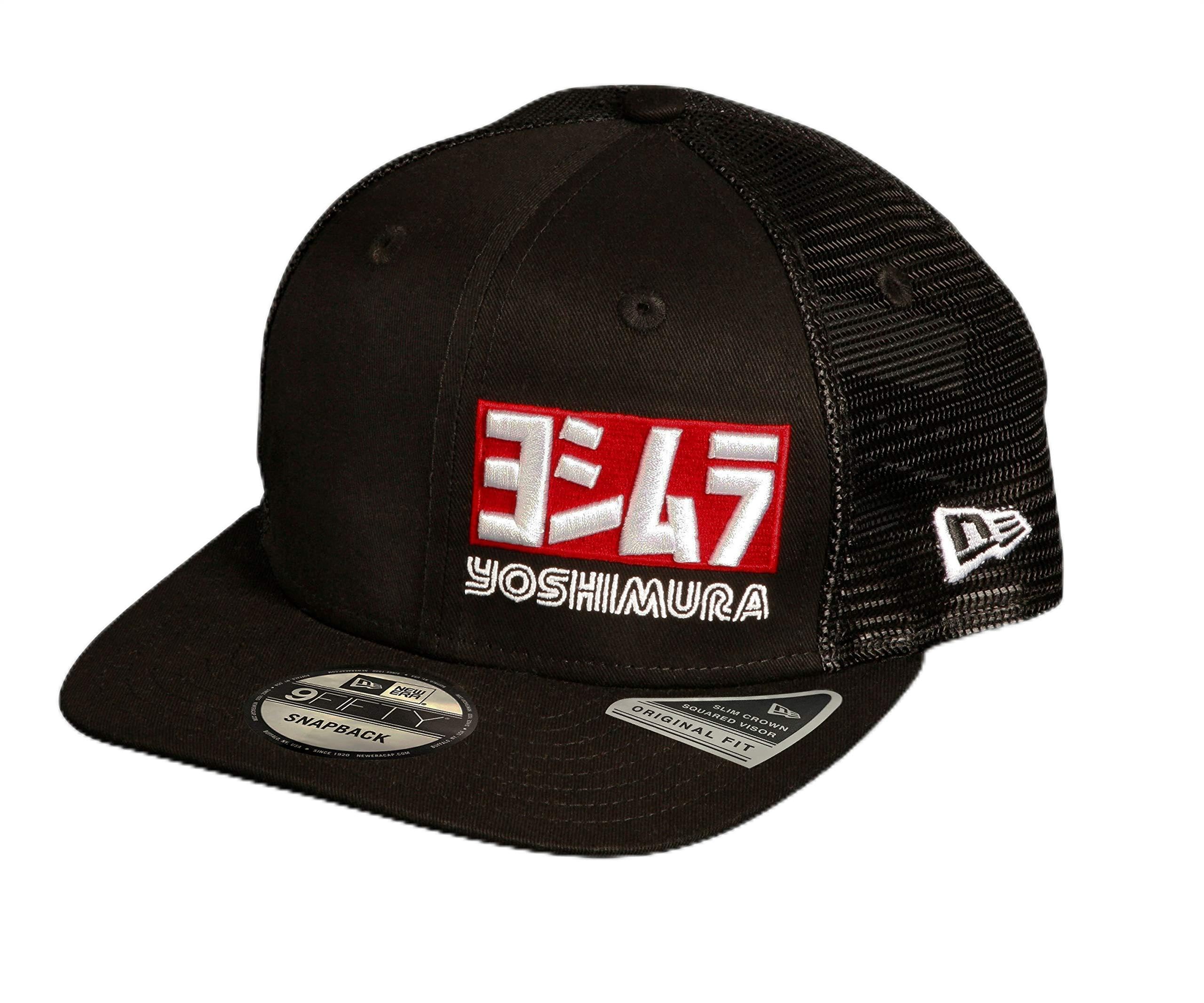 Amazon | ヨシムラ NEW ERA CAP(ブラック メッシュ) YOSHIMURA 902-220