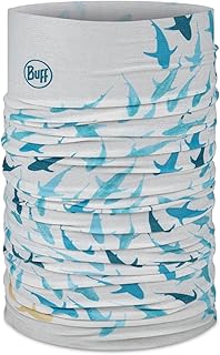 BUFF CoolNet UV Neck Gaiter, UPF 50 Sun Protection, Breathable, Versatile, Quick Dry Face Mask, Fishing Designs, Adult Size