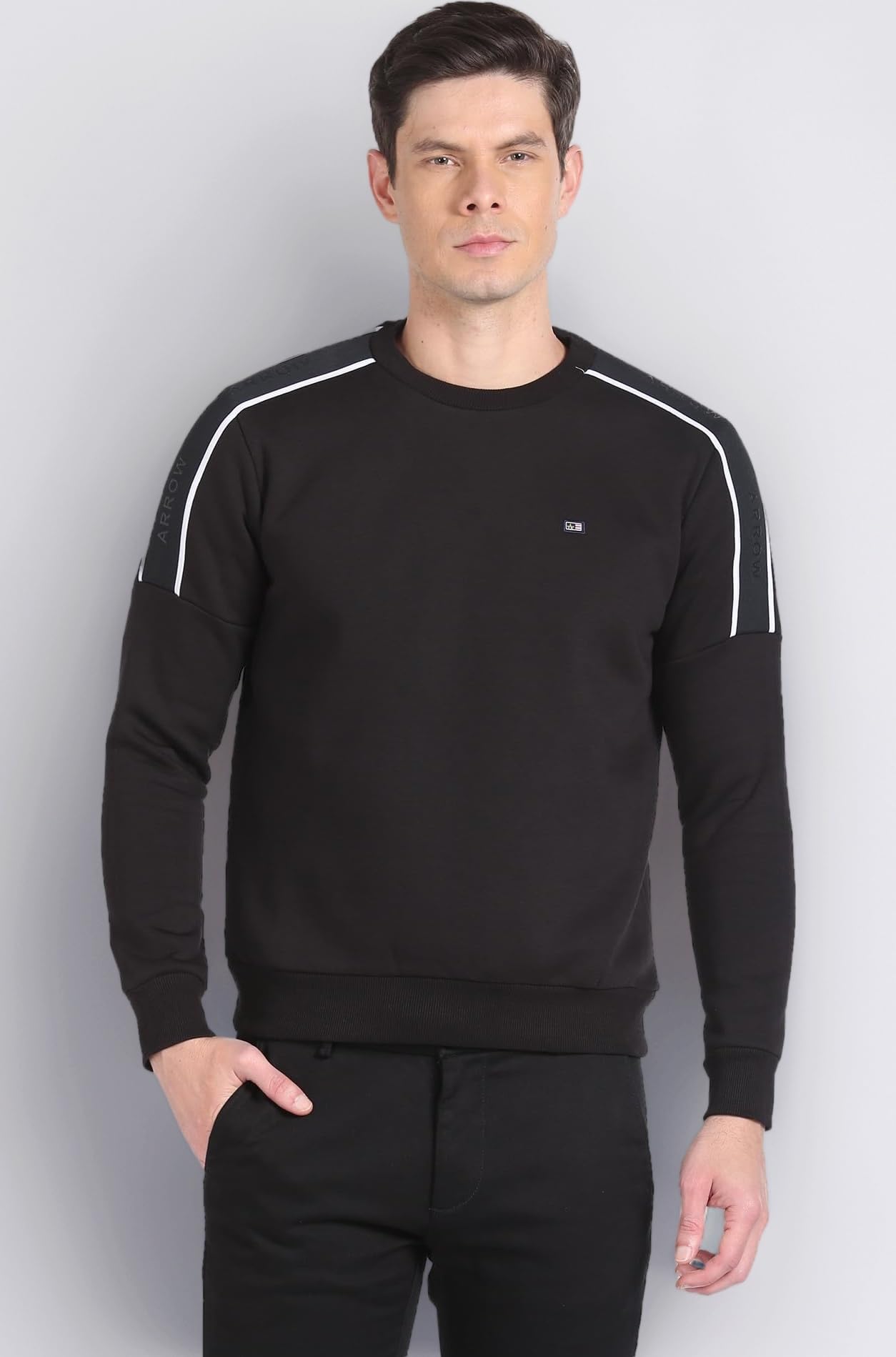 Men's Cotton Round Neck Sweatshirt