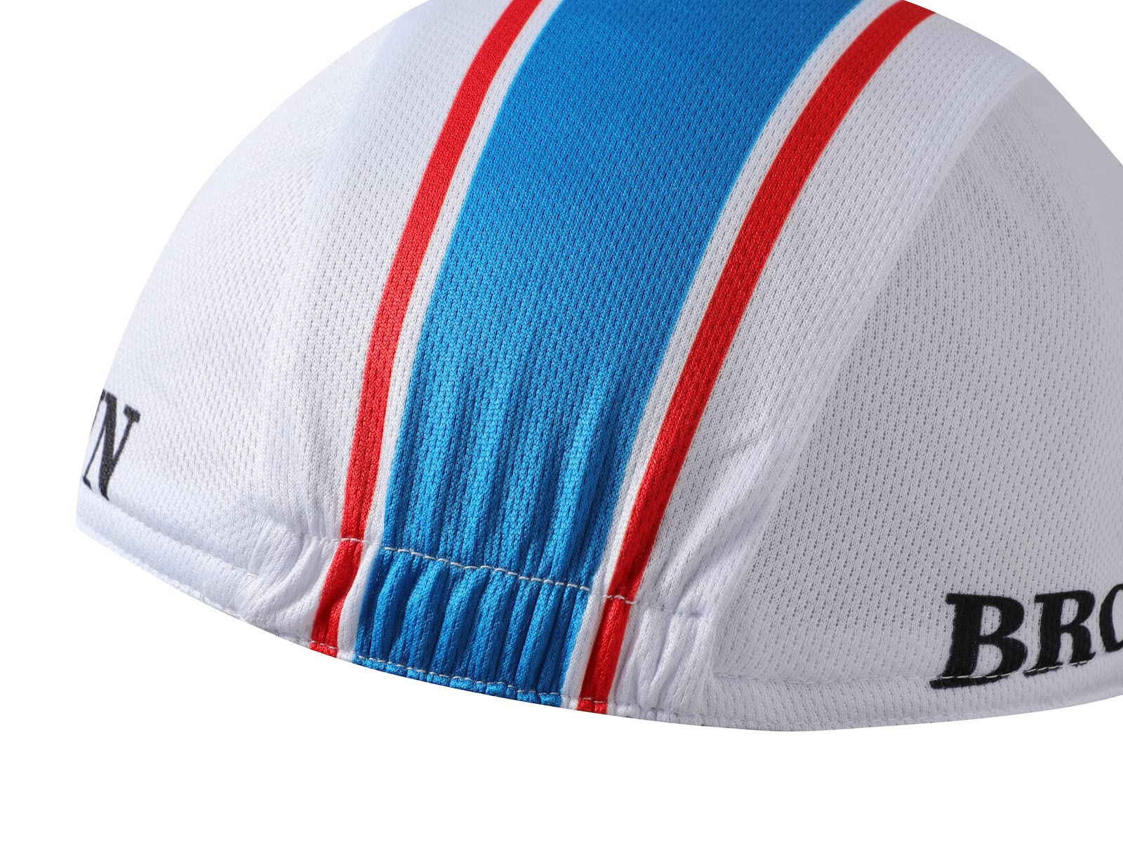 Casquette de Cyclisme Noire - en Polyester - Doublure Respirante et Anti-Transpiration