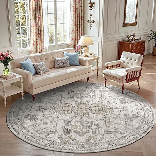 Miniatura 11 de jinchan Tapete de pasillo o cocina lavable, de época, reverso de hule antideslizante, ultradelgado, floral, para dormitorio, baño, lavandería y sala