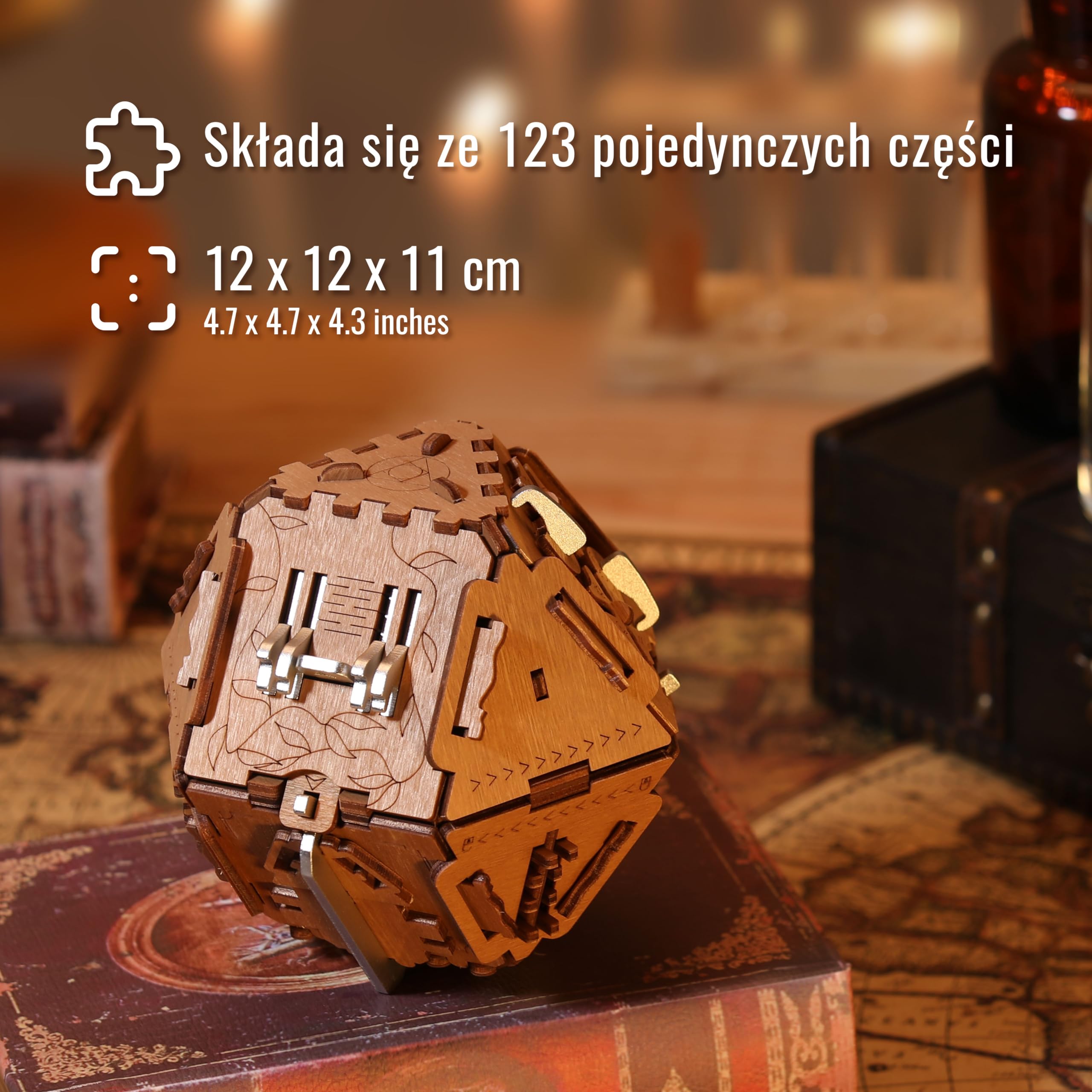 Puzzle Potato - Kamień Filozoficzny - Puzzle Box - Układanki w pudełkach - Gra logiczna - Pudełko prezentowe
