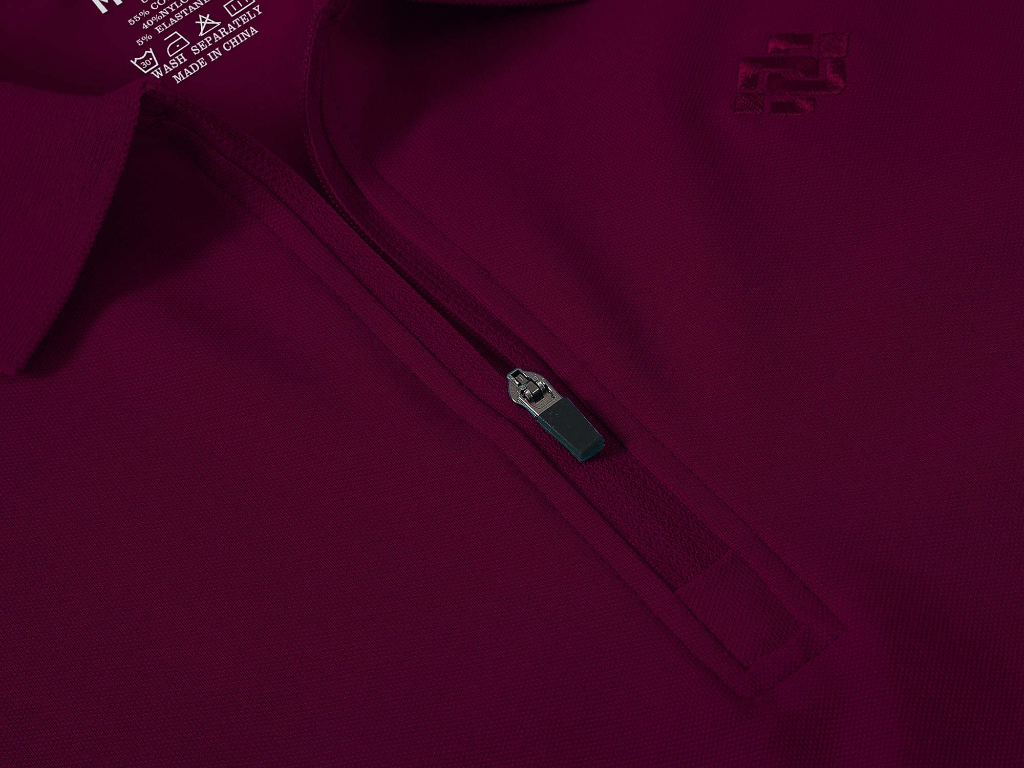 MoFiz Damen Poloshirt Langarm Baumwolle Polohemd Sport Polo Wintershirts mit Reißverschluss Kragen