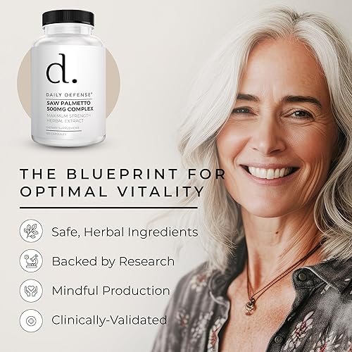 Miniatura 7 de Saw Palmetto Suplemento para la salud de la próstata  Crecimiento del cabello para hombres y mujeres  Apoyo para ayudar a mantener la frecuencia