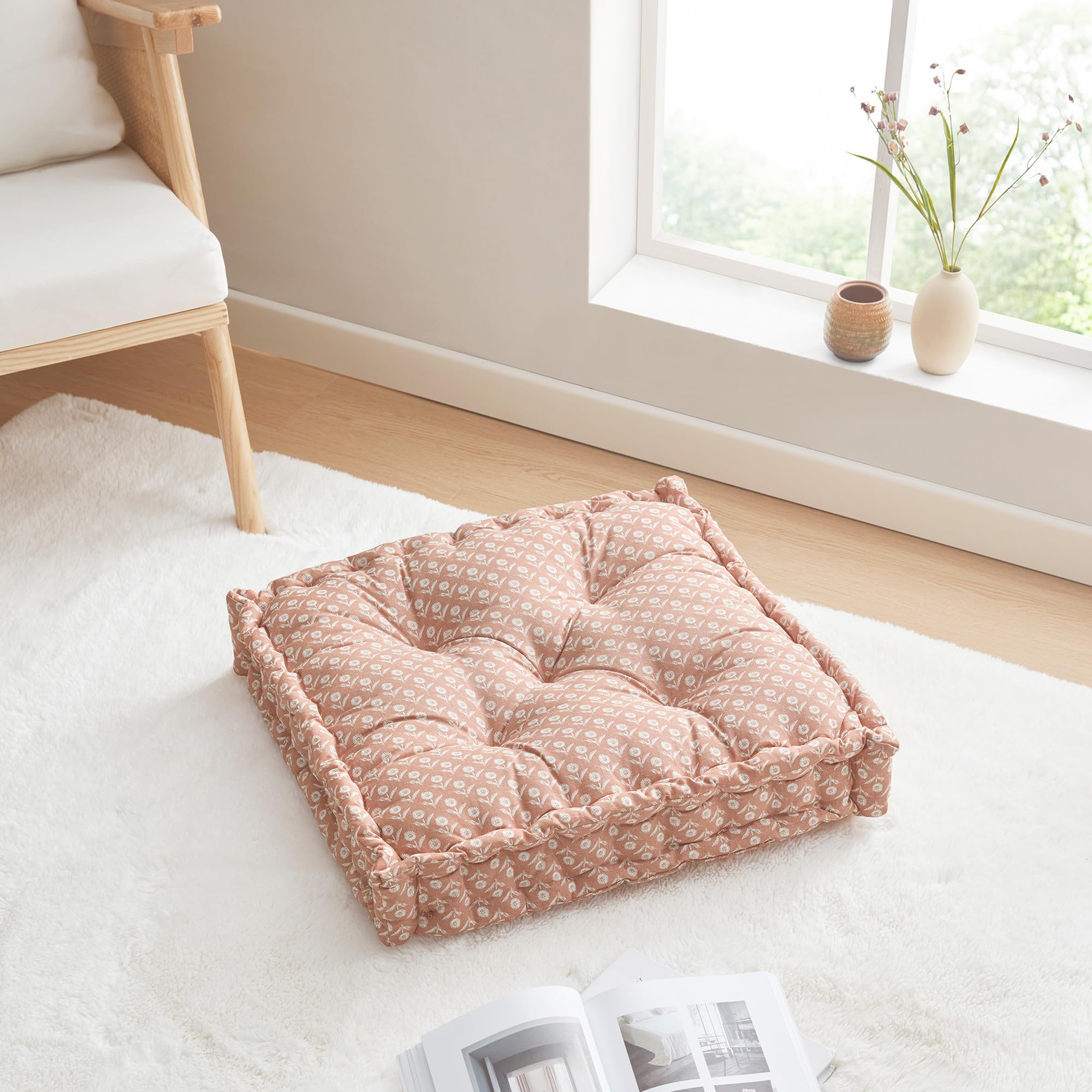 Amazon.com: Peri Home Floor Pillow for Adults, Square, Oversized