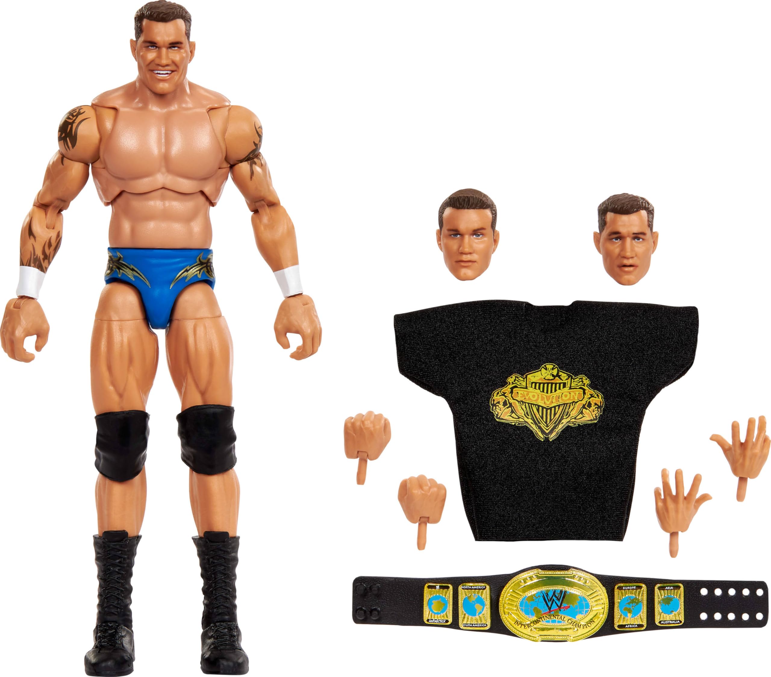 Mattel WWE Ultimate Edition Fan Takeover Randy Orton Action Figure (Amazon Exclusive)