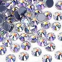 Vista 35 de Jollin Hot Fix - Diamantes de imitación de cristal con parte trasera plana, gemas de diamantes de imitación de 0.189 in (20 ss, 1440 unidades, rosa)