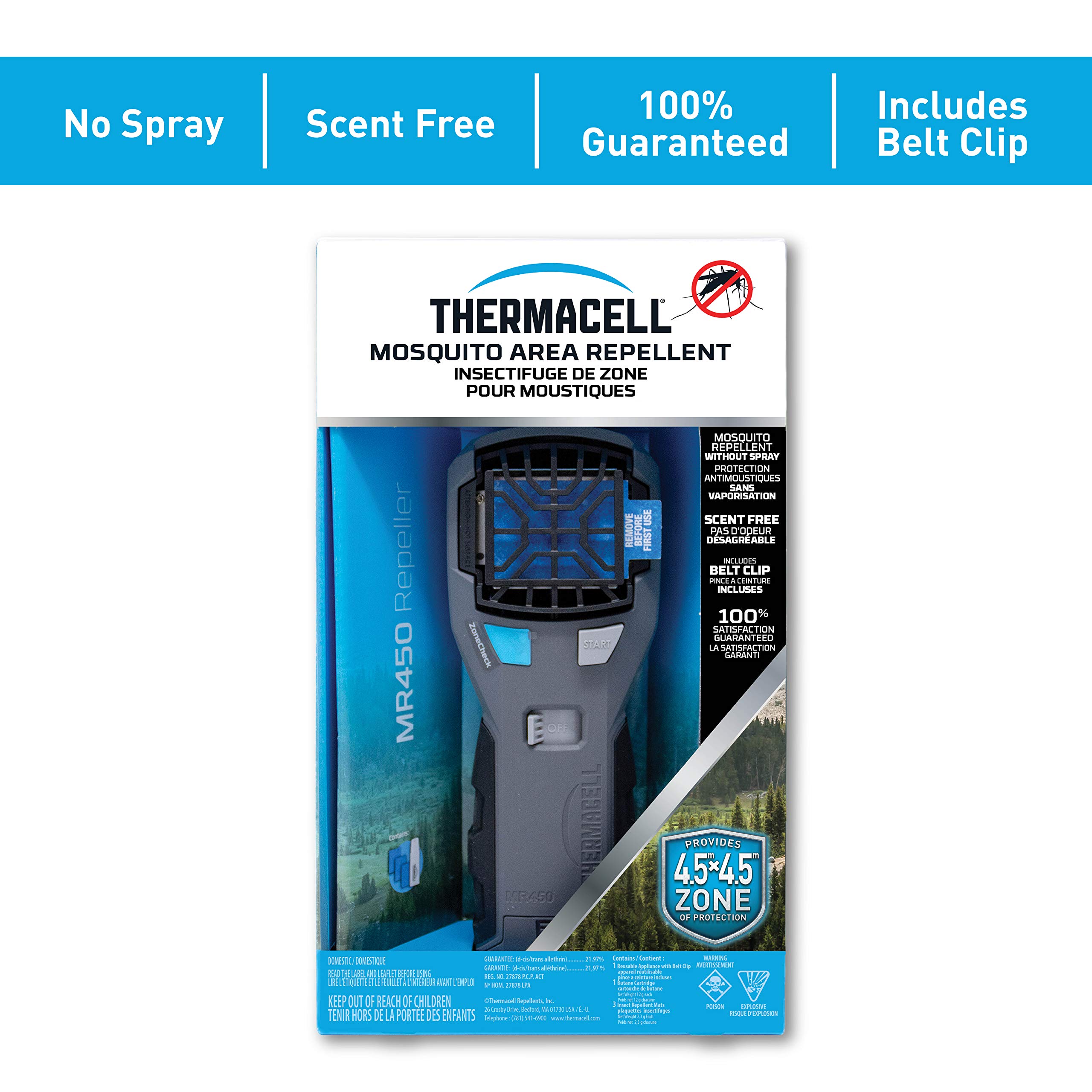 Buy Thermacell Portable Mosquito Repeller; Highly Effective Mosquito