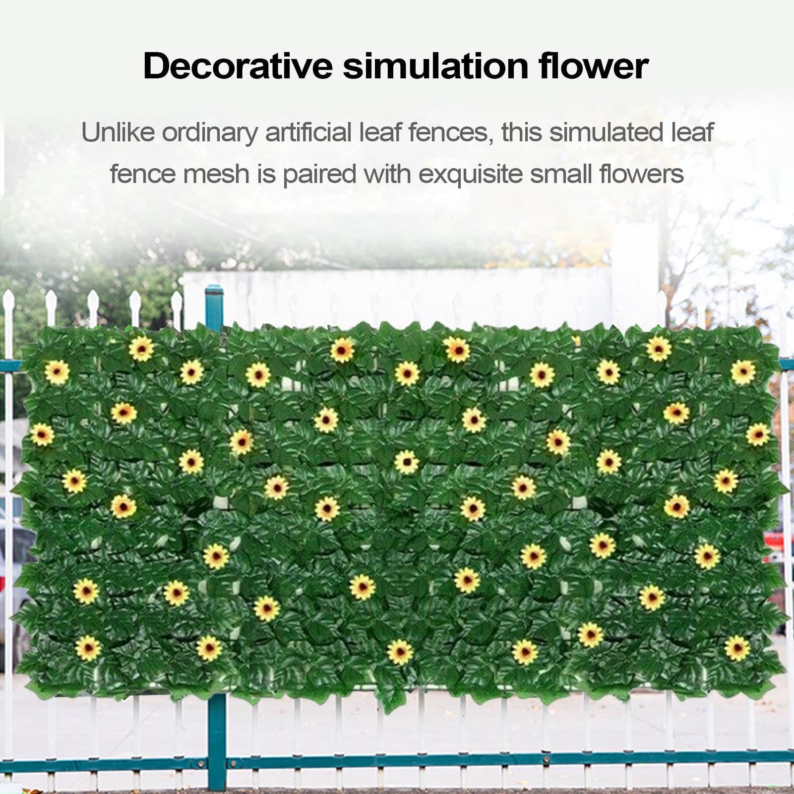 Recinzione Privacy Artificiale Copertura Verde Artificiale Espandibile