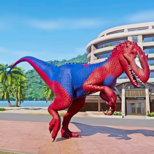 City Revolt Dinosaur Battle Monster City Smash Game