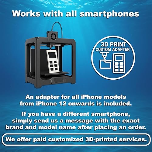 Miniatura 7 de DIVEVOLK Carcasa de pantalla táctil subacuática compatible con iPhone 12/12 Pro/12 Pro Max/13/13 Pro/13 Pro Max/14/14 Pro/14 Pro Max/15/15