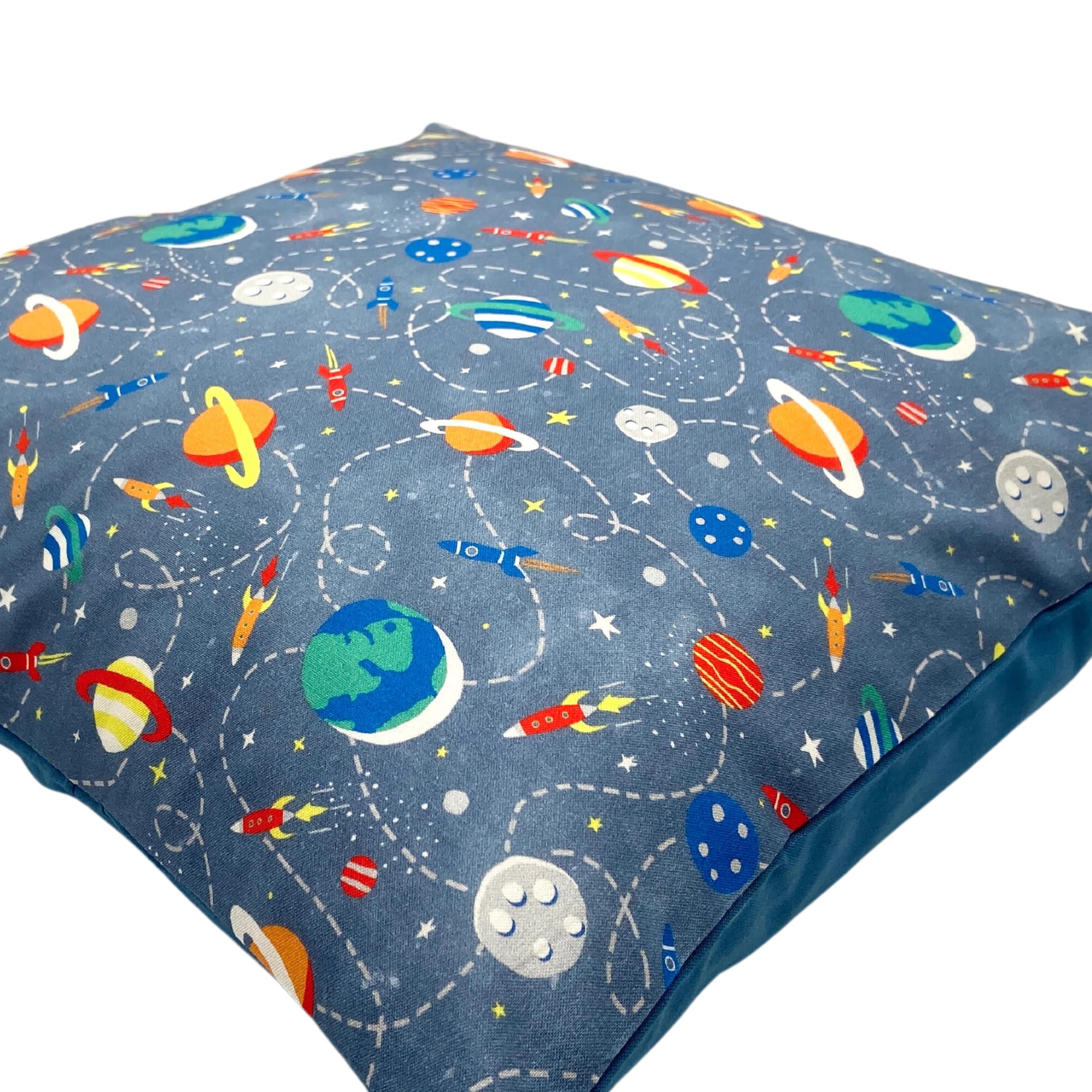 Children's Cushion Cover 40 x 40 cm, Vehicles Boys, 100% Cotton Decorative Cushion Cover, Children's Play Cushion (Motif 4) - Image 3