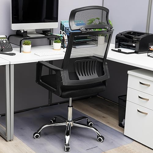 Miniatura 9 de Mind Reader Oficina, silla giratoria, negro