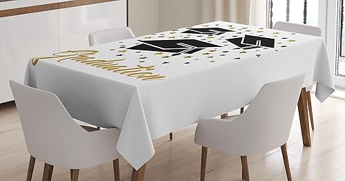 Miniatura 8 de Ambesonne Mantel granate marco vintage con motivos orientales arte tradicional retro clásico mantel rectangular para comedor cocina 60 x 84 pulgadas