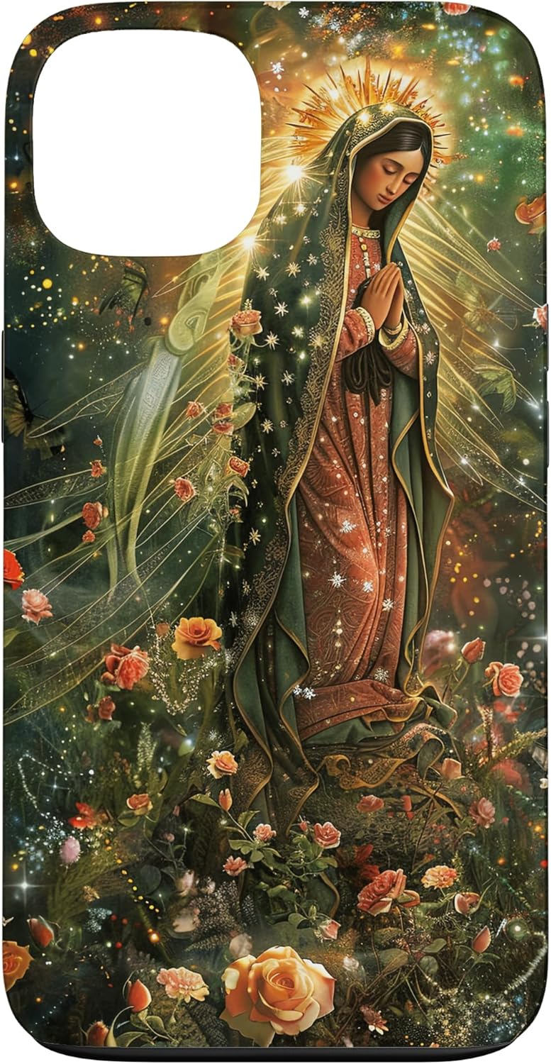 Religious Virgin Mary Guadalupe Catholic Faith Case for iPhone 13 Religious Virgin Mary Guadalupe Catholic Faith Case for iPhone 13