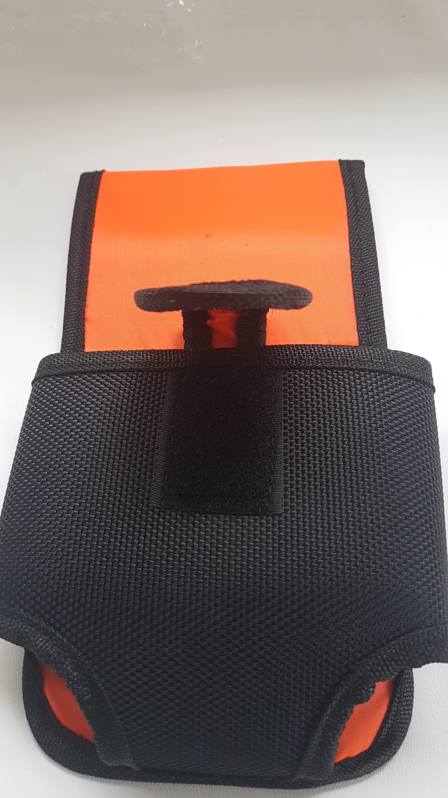 Bbi Ltd Orange Scaffolding Large Tape Holder/Pocket/Pouch For Nylon Belt