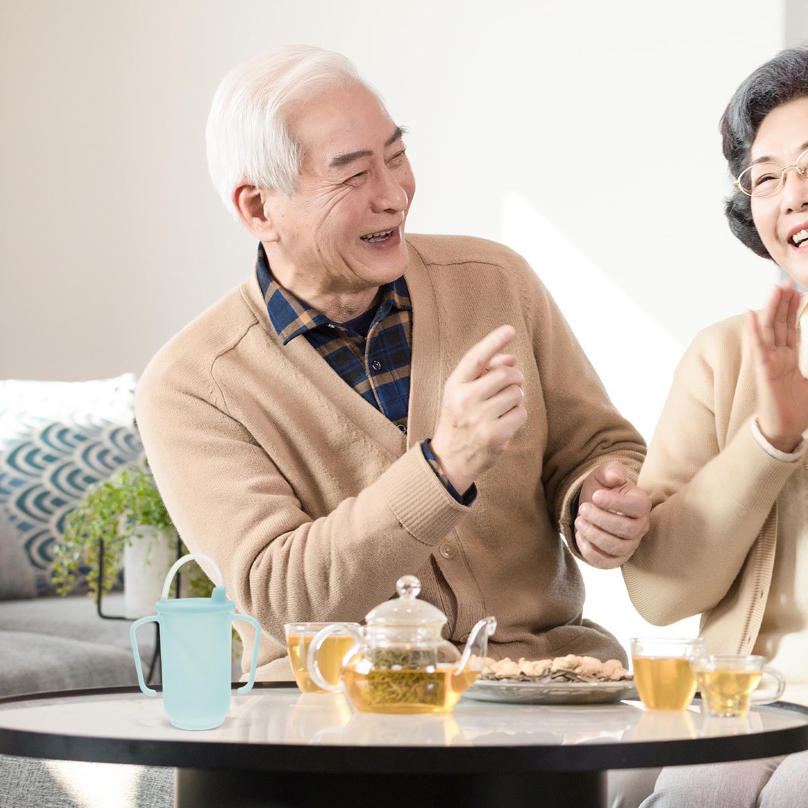 FOMIYES Maternity Drinking Cup Liquid Diet Cup Proof for Elderly Practical Reusable Plastic Material