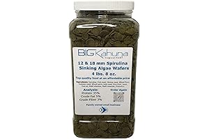 Sinking Spirulina Algae Wafers: The Ultimate Aquatic Cuisine for Bottom Feeders
