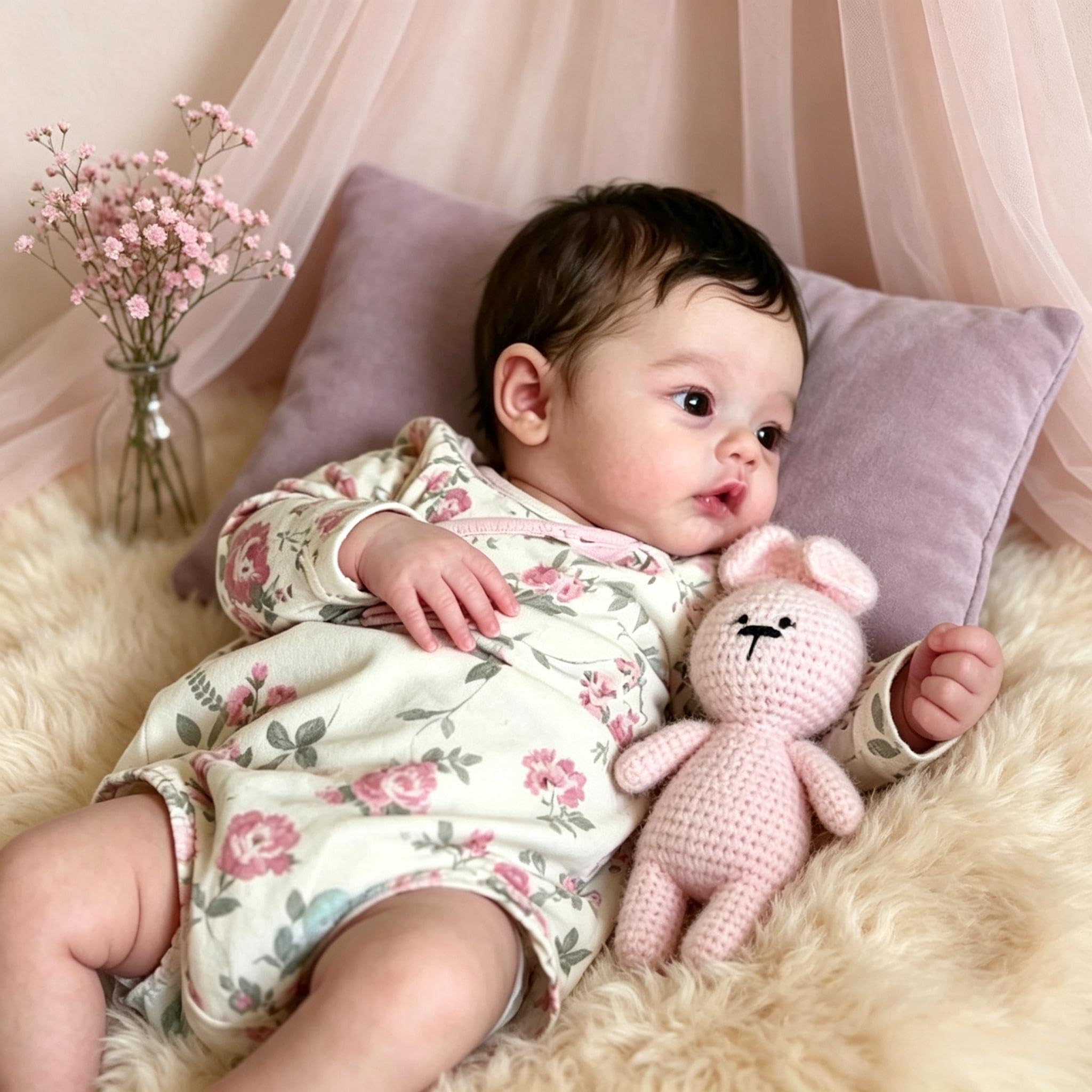 RXDOLL 45 cm Reborn Baby Dolls silikonowe całe ciało realistyczna lalka noworodka niemowlę miękka winylowa dziewczynka prawdziwe życie Reborn lalki realistyczne niemowlęta wodoodporna zabawka prezenty