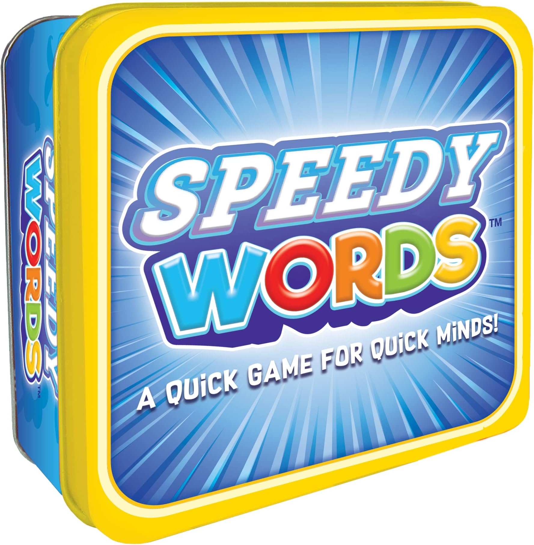 FoxMind Speedy Words Quick Word Game, On The Go Educational Kids and Adult Card Games, 15 Minute Fun Card Games for 2 Players or More, Card Game for Family Night, Parties, and More