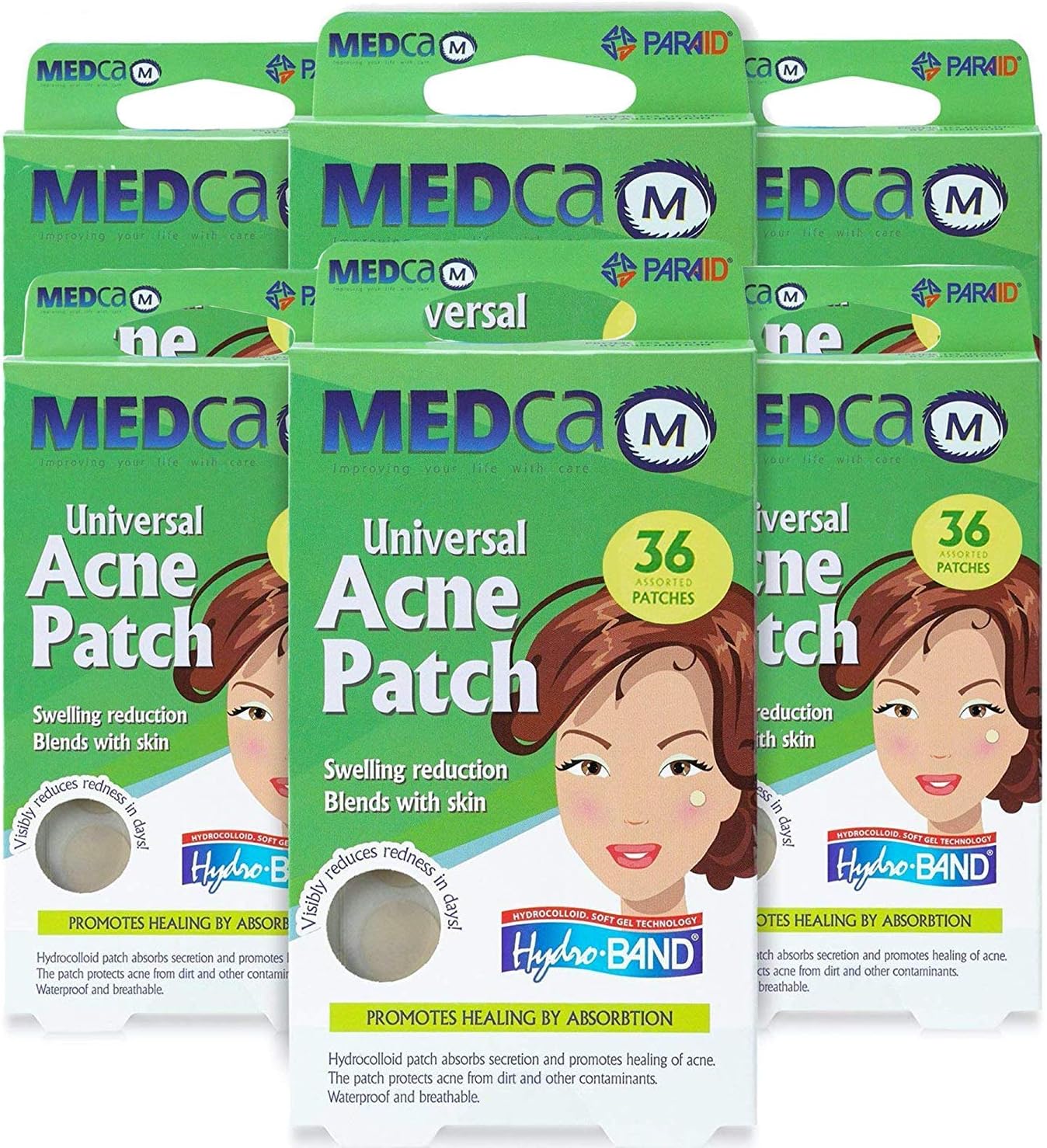 medicazione idrocolloidale per l'acne