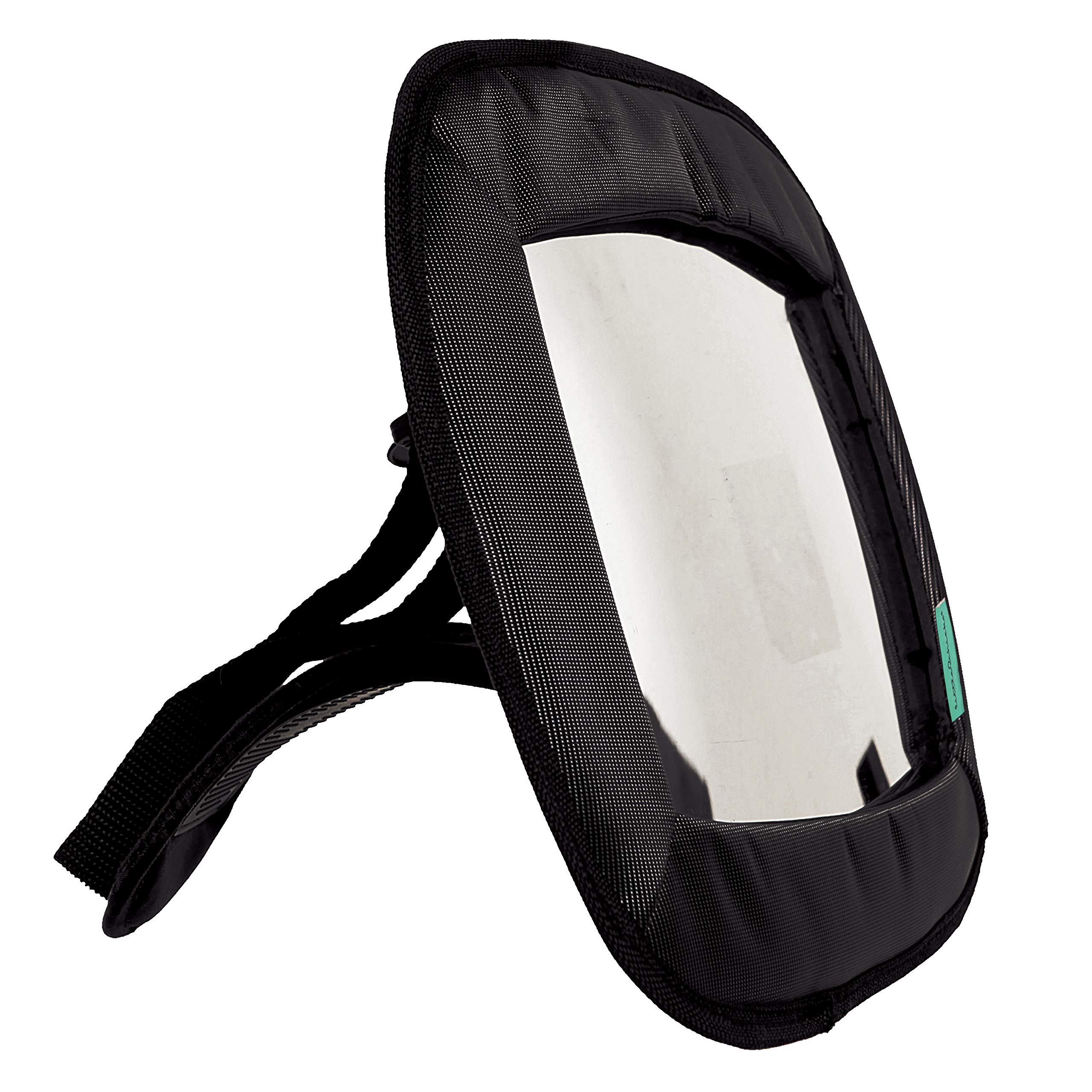 Little Chicks - Espejo de seguridad para bebé orientado hacia atrás - Espejo de coche para bebés y niños pequeños con vista amplia clara, espejo esencial para asiento de coche para seguridad y